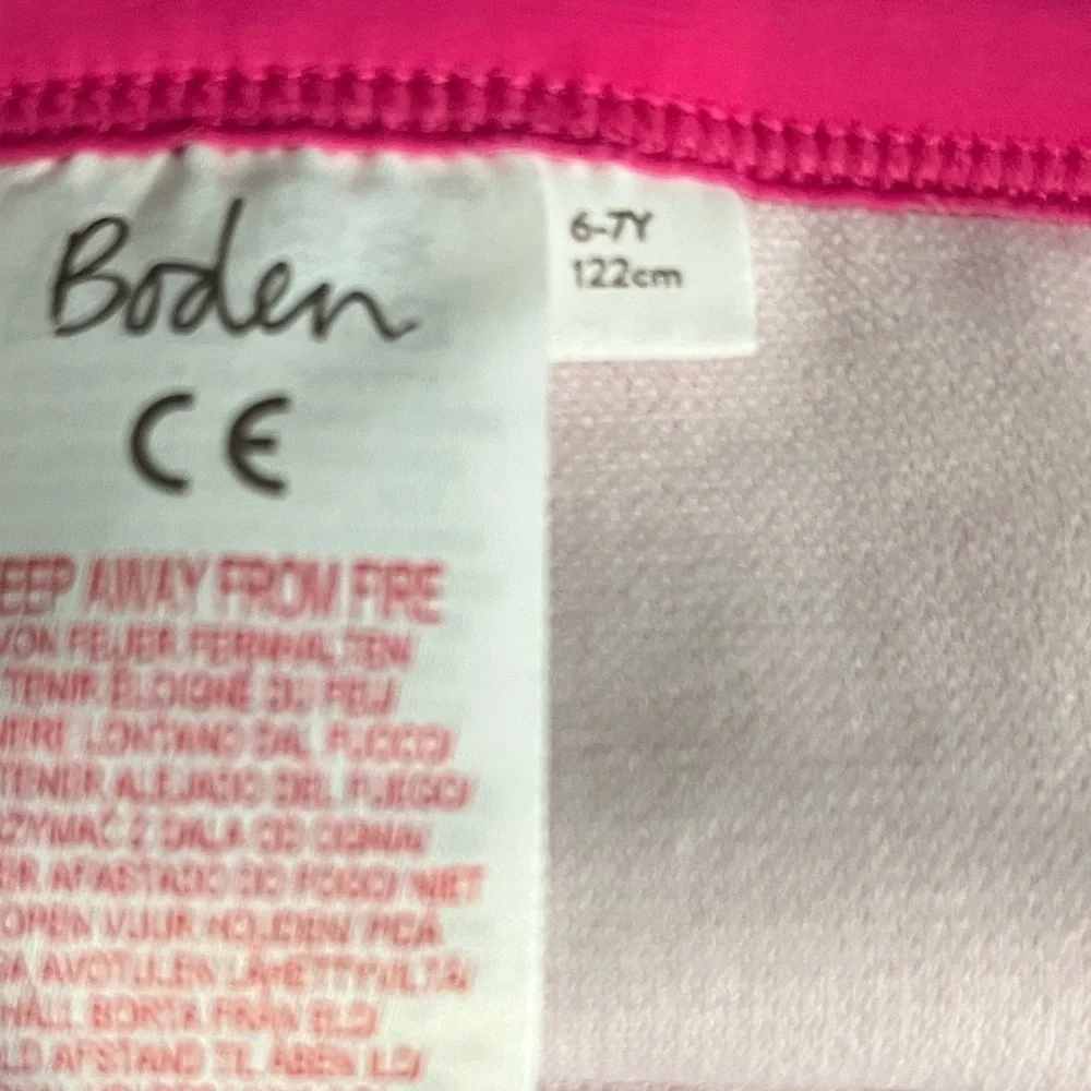 Boden Kids Bikini - Pink with Gold Shells